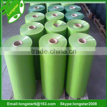 Green Rigid PVC Christmas Tree Film Used For Making Christmas Tree Leaves And Garlands