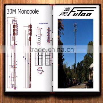 Telecommunication Antenna Monopole Tower photo-6