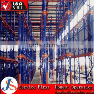 High Density Warehouse Wooden Pallets Drive In Rack For Storage Solutions