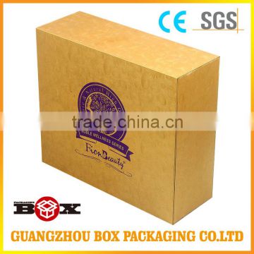 Offset printing Premium embossed paper gift boxes