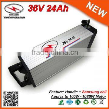 Porcellana Fabbricante 36V 20Ah Batteria Al Litio Per Bici Elettrica 500W con Alluminio Custodia Impermeabile