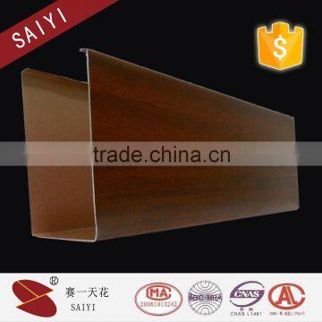 Baffle Aluminum Suspended Ceiling Tile 3D Wall Panel photo-5