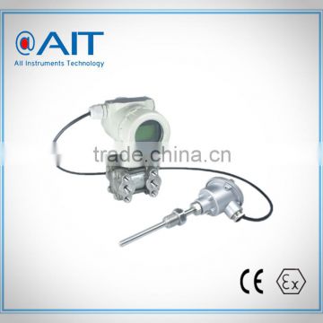 Smart 4-20mA differential pressure transmitter with temperature sensor