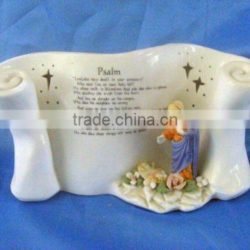 Porcelain Holy Bible with Jesu