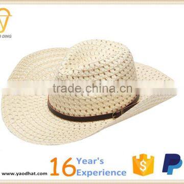 cheap unisex mexico paper straw cowboy hats