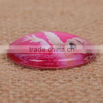 DIY Sticker Flat Transparent Round Dome Seals Glass Cabochon photo-3