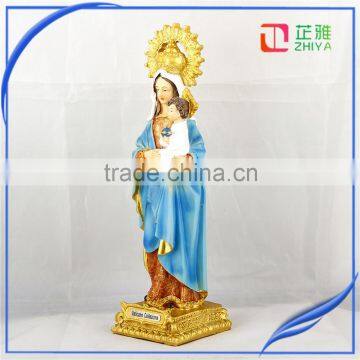Christianity Life Size Holy Mary and Jesus Statue for Outdoor Decoration photo-3