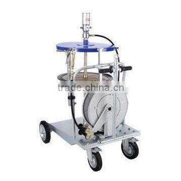 Mobile grease dispensing kit fuel pump dispensing kit