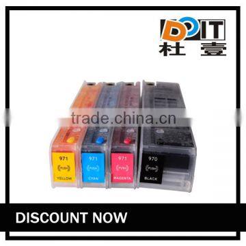 Empty Cartridge's Status and Yes Bulk Packaging Refill ink Cartridge for HP 970 971 printer