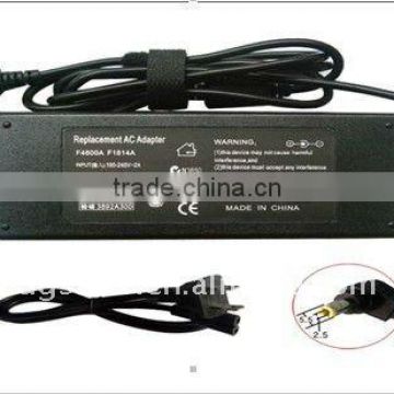 75w replacement laptop power adapter /laptop charger replace for Delta