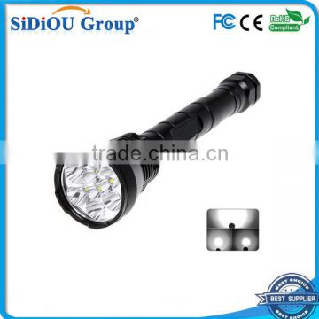 led mini aluminum 9 led flashlight