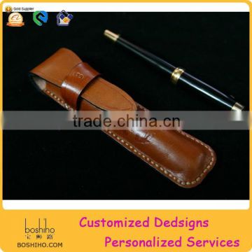 Boshiho leather goods rubber with pencils cases