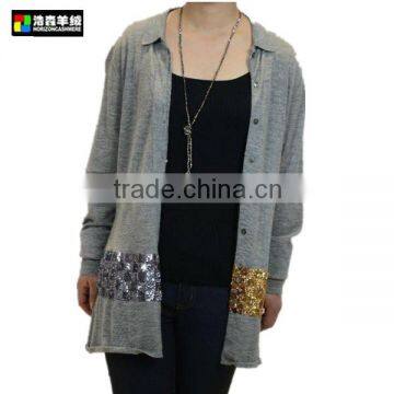 Super Fine Cashmere Sweater, Women Cashmere Silk Sweater photo-2