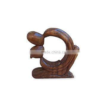 brown marble decor couple statue