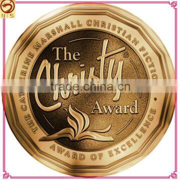 high quality promotional cheap custom gold coin