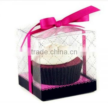 China Manufacturer Warm design cake plastic box/cake box