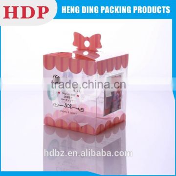 clear small plastic gift packaging box