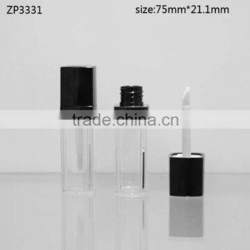private label custom plastic cosmetic empty packaging lip gloss tube