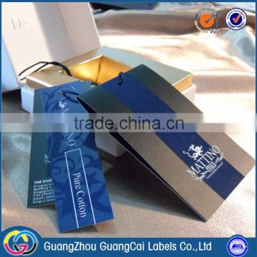 High quality printing labels paper hang tag