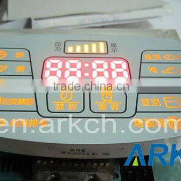 led display for rice cooker