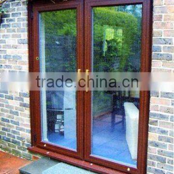 Wooden Pattern PVC Casement Door