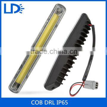 New products 12v slim white auto led daytime running lights cob led drl for car