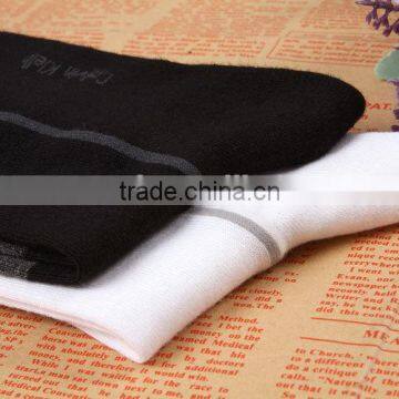 Custom UK Gentlemen Thin Ankle Socks,Black and White Color Mens CK Ankle Socks photo-4