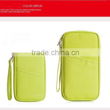 Polyester card holder bag for passport