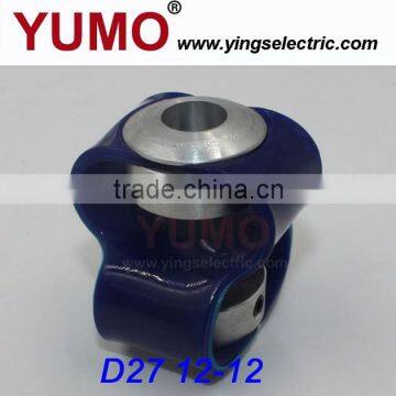 YUMO (LS D27 12X12) Encoder coupling Eight-shaped Coupling Stepping servo motor elastic reducer coupling