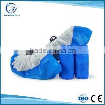 Hot selling PP+CPE disposable water proof shoe cover