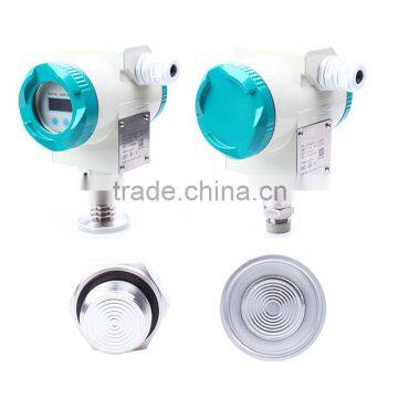 TP-CDAS12 anti-explosion sanitary and hygiene flat diaphragm pressure sensor /transducer /transmitter with date display