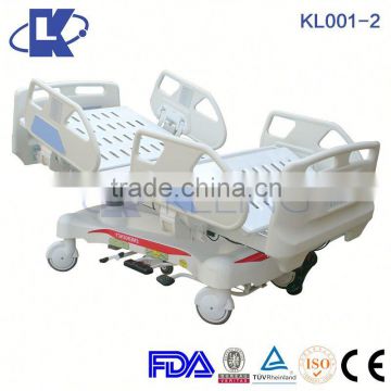 KL001-2 Multi-functional hospital hydraulic medical bed,Hydraulic Electric Hospital Bed,Adjustable Bed Motor