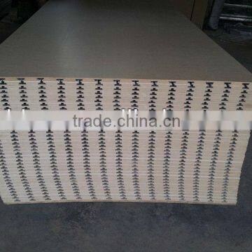 Funiture grade/ groove/wood grain plain Melamine MDF