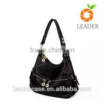 Multi purpose leisure style practical pu handbag