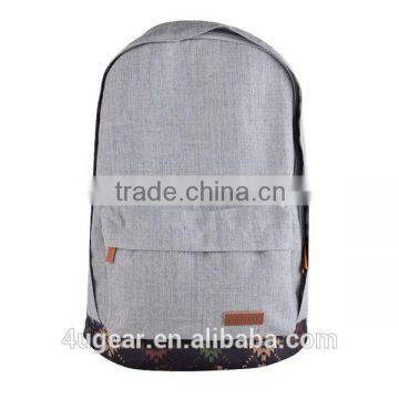 Canvas school backpack