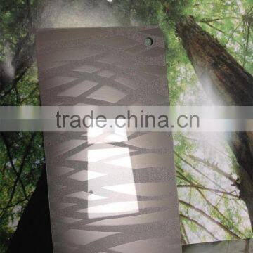 3D Embossed Acrylic Sheet Faced Mdf Board for Wooden Cabinet photo-2