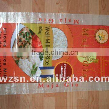 High Quality Plastic PP Woven Bags 50kg For Packaging Flour