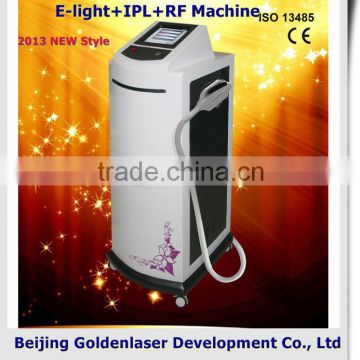 2013 New design E-light+IPL+RF machine tattooing Beauty machine gift sticker