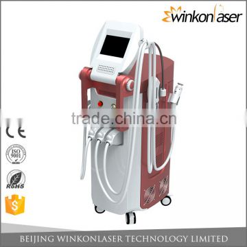 SHR + Nd:yag laser multifunction system elight shr hair removal machine with OEM ODM service