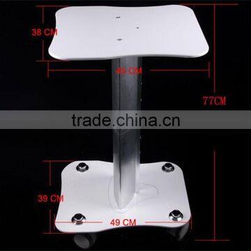 2016 Beauty Salon Machine Holder Newest Iron Trolley Stand Stainless Steel Trolley