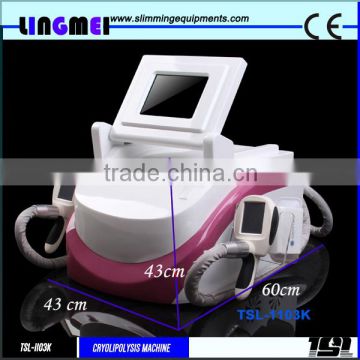 Increasing Muscle Tone Portable Cryo Slimming Fat Freezing Liposuction Cryolipolysis Machine For Home Use Body Slimming