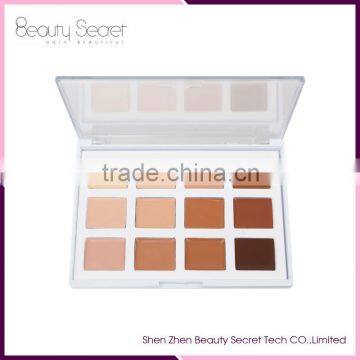 Newest private label OEM 12 color makeup concealer contour palette concealer palette private label