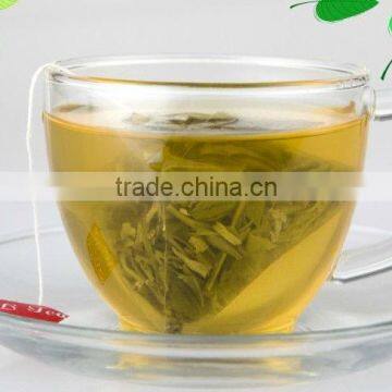 Nylon tea bag with OEM tag