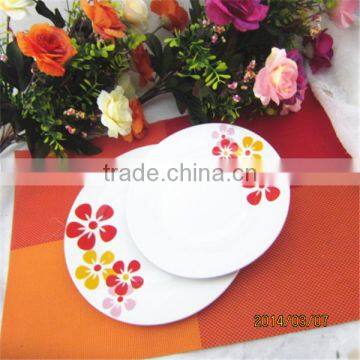 restaurant white plates,unbreakable microwave safe dishes ,porcelain plate