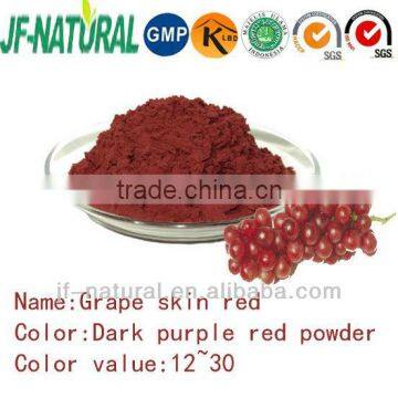 100% Natural Grape Skin Red different color value