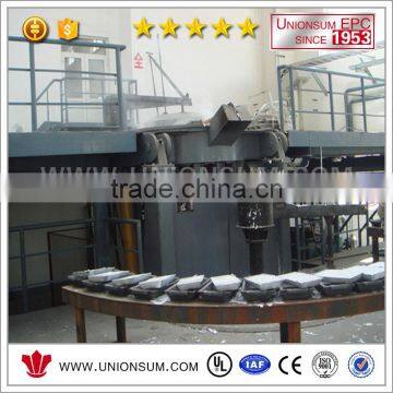 China Manufacturer Zinc Metal and Alloy Melting Coreless Mains Frequency Induction Furnace