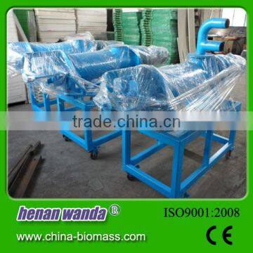 screw press chicken manure slurry separator / cow dung dewatering machine