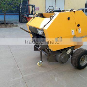 mini round hay baler for tractor usage