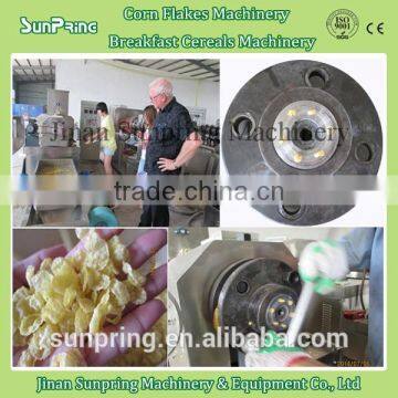 Roasted Corn Flakes Machine / Corn Flakes Production Line