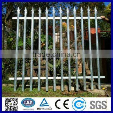 Galvanized Palisade Fencing